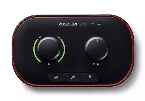 Focusrite Vocaster One – interfejs audio USB do podcastów