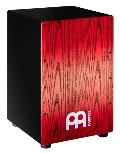 Meinl MCAJ100BK-TRF Headliner Series Tango Red Fade – cajon