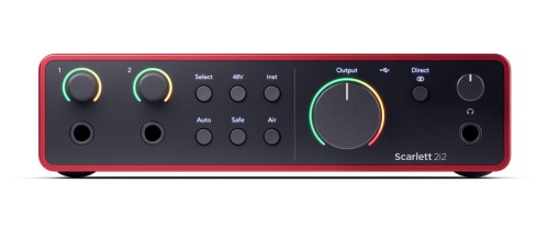 Focusrite Scarlett 2i2 4th Gen – interfejs audio USB