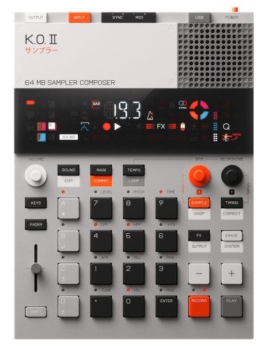 Teenage Engineering EP-133 K.O. II – sampler / groovebox