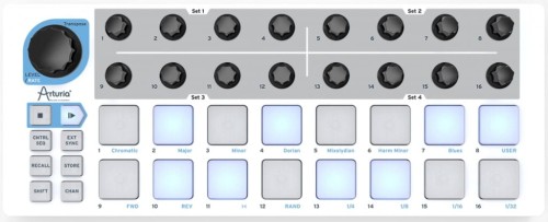 Arturia Beatstep - kontroler / sequencer