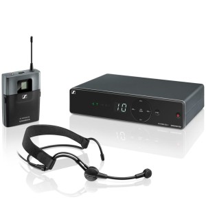 Sennheiser XSW 1-ME3-B – nagłowny mikrofon bezprzewodowy