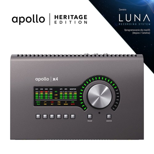 Universal Audio Apollo X4 Heritage Edition – interfejs audio Thunderbolt 3