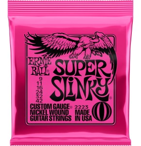 Ernie Ball 9-42 Super Slinky /2223/ – struny do gitary elektrycznej