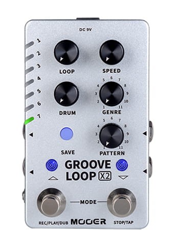 Mooer MLP2 Groove Loop X2 – efekt gitarowy