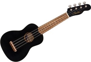 Fender Venice Soprano Ukulele BLK WN – ukulele sopranowe