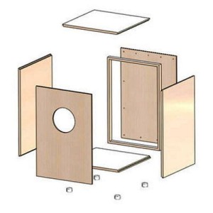 Meinl MYO-CAJ - Make Your Own Kit cajon