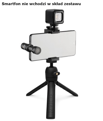 Rode Vlogger Kit USB-C – zestaw do filmowania i rejestracji dźwięku dla smartfonów z wejściem USB-C