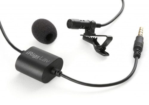 IK Multimedia iRig Mic Lav – mikrofon lavalier dla urządzeń mobilnych