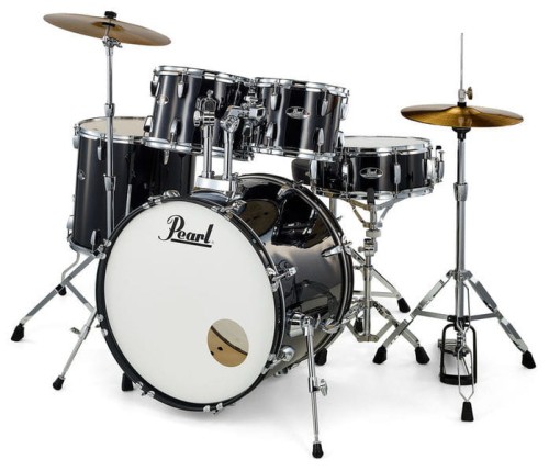 Pearl Roadshow RS525SC/C31 Jet Black – kompletny zestaw perkusyjny