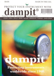 Nawilżacz Dampit do kontrabasu