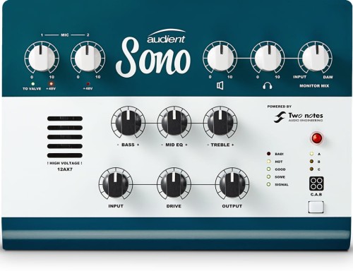 Audient Sono – gitarowy lampowy interfejs audio