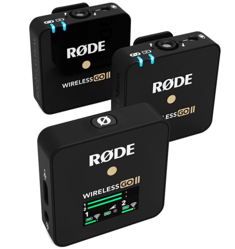 Rode Wireless GO II – miniaturowy system bezprzewodowy z dwoma nadajnikami