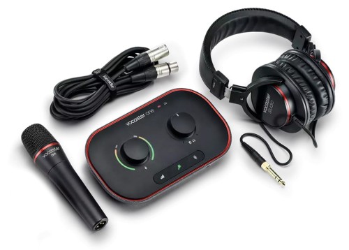Focusrite Vocaster One Studio – zestaw do podcastów