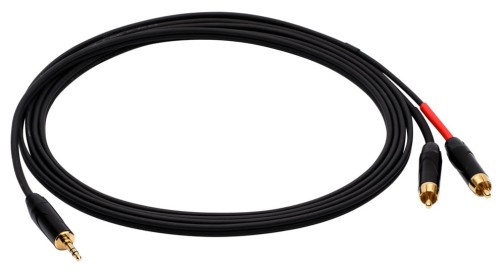 Red’s Music AU1620BX – 2 x RCA / mini Jack stereo 3,5 mm – 2 m 
