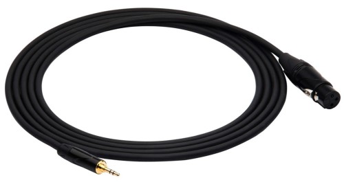 Kabel mikrofonowy desymetryzujący Red’s Music MC1702BX – XLR F / mini Jack stereo 3,5 mm – 0,2 m