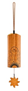 Wind Chimes Meinl CBCAURORA Cosmic Bamboo Chime Aurora (Morning) 432Hz
