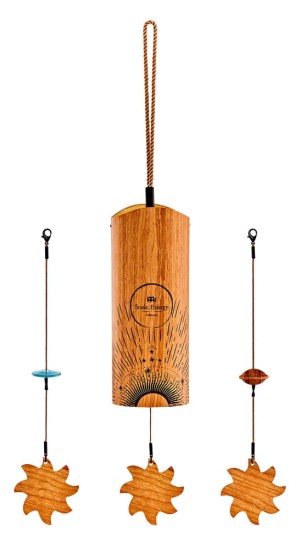 Wind Chimes Meinl CBCAURORA Cosmic Bamboo Chime Aurora (Morning) 432Hz