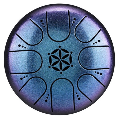 Hluru Huashu Lotus Children Drum TCT8-5-Blueberry – steel tongue drum