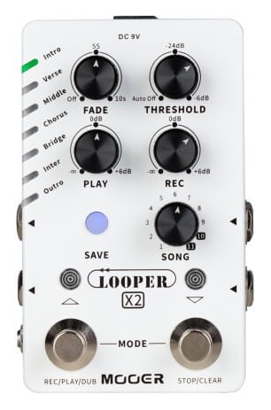 Mooer Looper X2 – efekt gitarowy