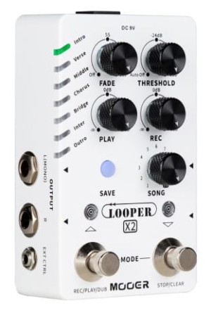 Mooer Looper X2 – efekt gitarowy