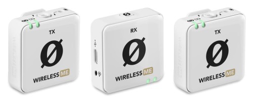 Rode Wireless ME Dual White – miniaturowy system bezprzewodowy