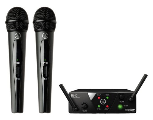 AKG WMS40 Mini Dual Vocal Set BD US25B/D – mikrofon bezprzewodowy podwójny