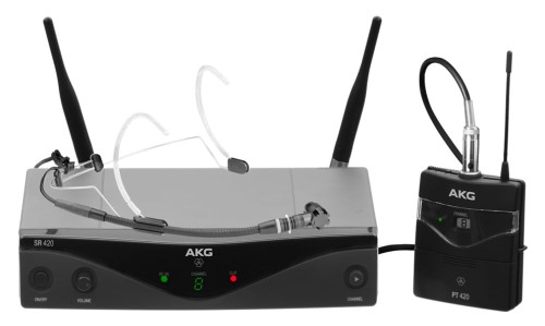 AKG WMS420 Headworn Set Band-A – mikrofon bezprzewodowy