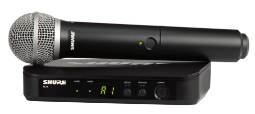 Shure BLX24E/PG58-H8E – mikrofon bezprzewodowy