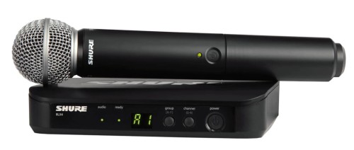 Shure BLX24E/SM58-K3E – mikrofon bezprzewodowy