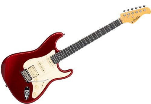 Prodipe ST83 RA Candy Apple Red – gitara elektryczna