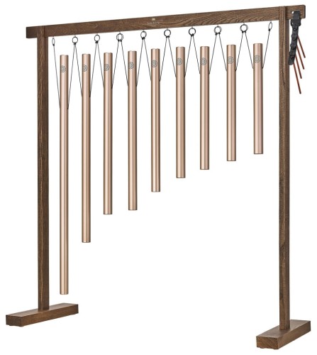 Dzwony rurowe Meinl Sonic Energy 9-piece Sound Bath Tube Chime Solfeggio Set SBTSETSOL