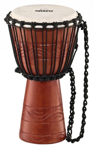 Djembe Meinl Nino NINO-ADJ2-S 8” Water Rhythm Series Original African Style