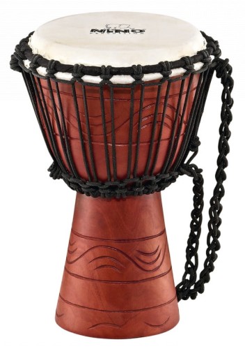 Djembe Meinl Nino NINO-ADJ2-XS 7” Water Rhythm Series Original African Style