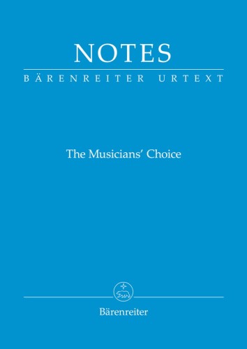 Notesik Barenreiter Bach niebieski