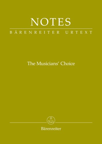 Notesik Barenreiter Brahms oliwkowy