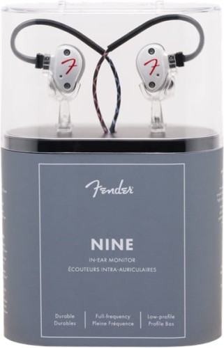 Fender IEM Nine Olympic Pearl – monitory douszne / słuchawki