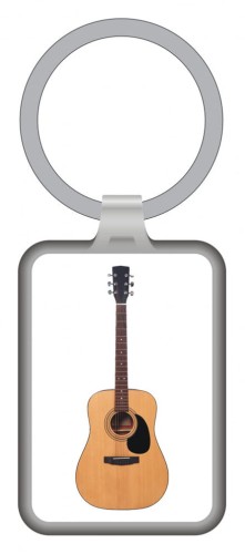 Breloczek z gitarą akustyczną