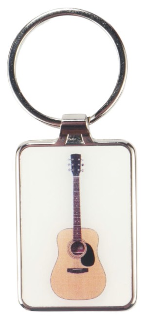 Breloczek z gitarą akustyczną