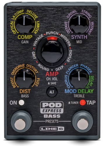 Line 6 POD Express Bass – multiefekt basowy