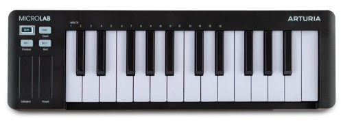 Arturia MicroLab mk3 Black – klawiatura sterująca