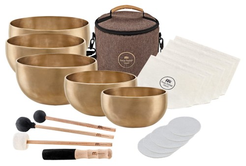 Misy tybetańskie Meinl Sonic Energy 5-piece Yoga Nidra Singing Bowl Set SB-Y2