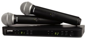Shure BLX288E/PG58-H8E – mikrofon bezprzewodowy podwójny