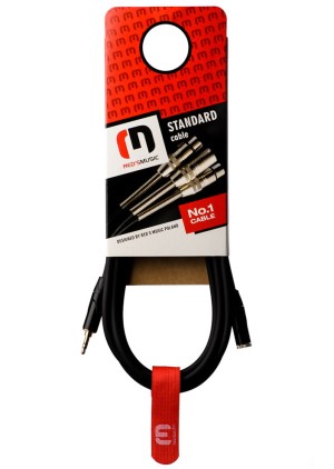 Kabel audio (przedłużacz) Red’s Music AU2120BX – mini Js 3,5 mm / gniazdo mini Js 3,5 mm – 2 m