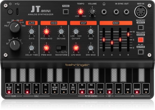 Behringer JT MINI – syntezator analogowy