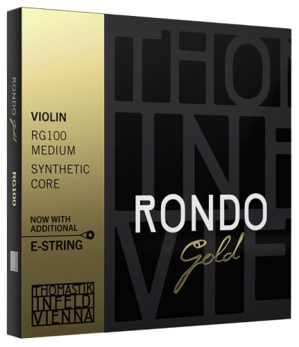 Struny do skrzypiec Thomastik Rondo Gold RG100