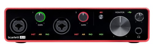 Focusrite Scarlett 4i4 3rd Gen – interfejs audio USB