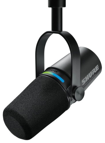 Shure MV7i – mikrofon dynamiczny z wbudowanym interfejsem audio
