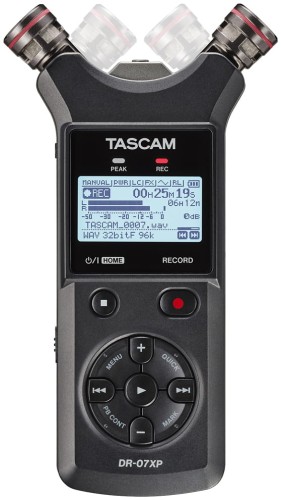 Tascam DR-07XP – rejestrator cyfrowy z interfejsem audio USB