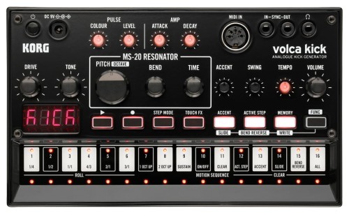Korg Volca Kick – analogowy syntezator perkusyjny